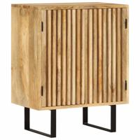 Dressoir met 2 deuren 55x35x70 cm massief mangohout
