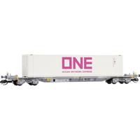 Arnold HN9762 N 4-assige Containerwagen van de ONE
