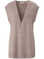 Slip-over 100% scheerwol Van Peter Hahn grijs - thumbnail