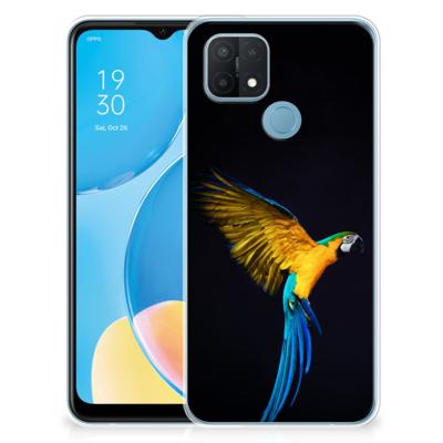 OPPO A15 | TPU Hoesje | Papegaai