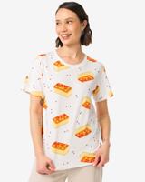 HEMA Dames T-shirt Koningsdag Tompouce Multi (multi)