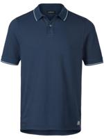 Piqué-poloshirt 100% katoen Van Louis Sayn blauw