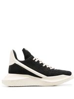 Rick Owens baskets Geth à lacets - Noir