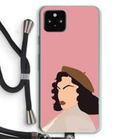 Confidence: Pixel 5a 5G Transparant Hoesje met koord
