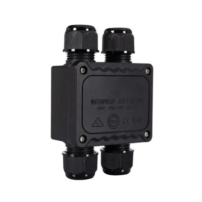 Lasdoos waterproof 128x80x40 4 weg IP68