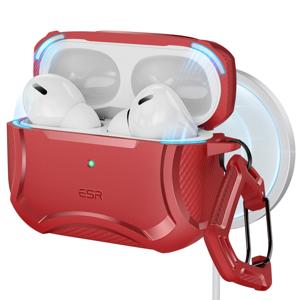 AirPods Pro (2023/2022/2019) Cyber Tough Case (HaloLock) - Red