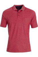 Redmond Casual Polo shirt Korte mouw rood - thumbnail