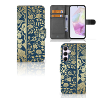 Samsung Galaxy A35 Hoesje Beige Flowers