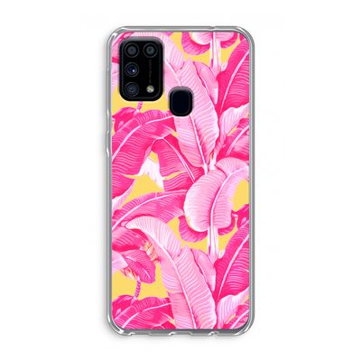 Pink Banana: Samsung Galaxy M31 Transparant Hoesje