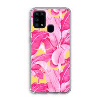 Pink Banana: Samsung Galaxy M31 Transparant Hoesje