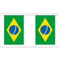 Polyester vlaggenlijn van brazilie   -