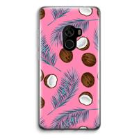Kokosnoot roze: Xiaomi Mi Mix 2 Transparant Hoesje - thumbnail