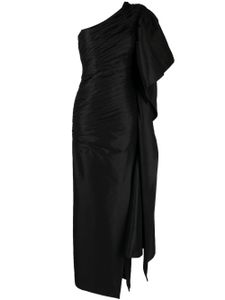 Rachel Gilbert robe longue Marji à une épaule - Noir