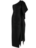 Rachel Gilbert robe longue Marji à une épaule - Noir