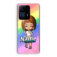 Chibi Maker vrouw: Xiaomi Mi Mix 4 Transparant Hoesje