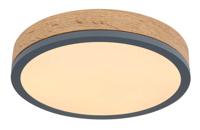 Globo Houten led plafondlampDoro Ø 30cm - 416080WD1R