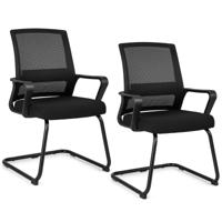 Tweedelige Ergonomische Bureaustoel met Lendensteun en Vergaderstoel