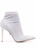 Le Silla escarpins Gilda en cuir - Argent