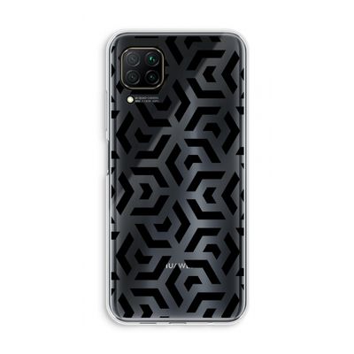 Crazy pattern: Huawei P40 Lite Transparant Hoesje