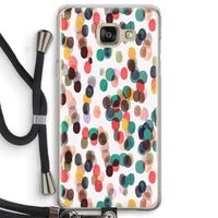 Tropical Dots: Samsung Galaxy A5 (2016) Transparant Hoesje met koord