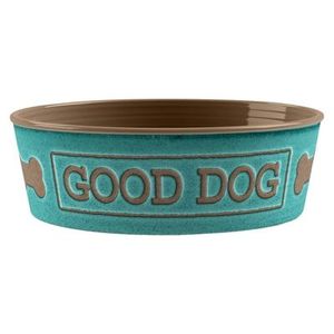 Tarhong Voerbak good dog melamine turquoise