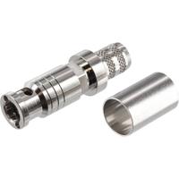 Telegärtner 100025039 100025039 BNC-connector Stekker, recht 75 Ω 1 stuk(s)