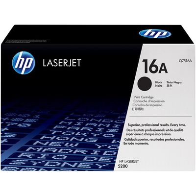 16A zwarte LaserJet tonercartridge (Q7516A) Toner