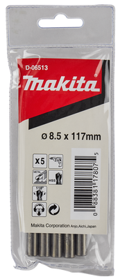 Makita Accessoires Metaalboor 8,5X117mm - D-06513 D-06513