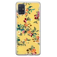 Samsung Galaxy A71 siliconen hoesje - Floral days - thumbnail