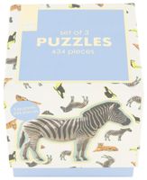 HEMA Puzzel Dieren - 3 Stuks - thumbnail
