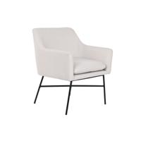 Leunstoel DKD Home Decor Beige Metaal 66 x 62 x 75 cm - thumbnail