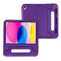 Lunso iPad 11 inch (2025) A16 - EVA Schokbestendige Kinderhoes met handvat - Paars