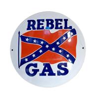 Rebel Gas Emaille Bord - Ø30cm