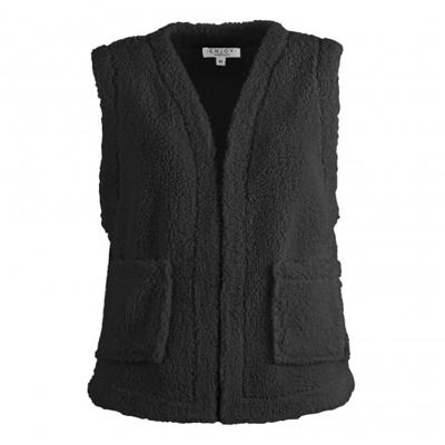 Enjoy - Zwart | Dames | Gilet | Zwart | XXL | regular | Kamst mode