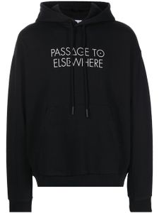 Marcelo Burlon County of Milan hoodie Satellite Cross Over - Noir