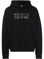 Marcelo Burlon County of Milan hoodie Satellite Cross Over - Noir - thumbnail