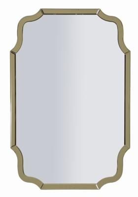 WANDSPIEGEL ISTANBUL GOUD CM 60X1X90 ( BINNENSPIEGEL AFMETING CM 54X84,5)