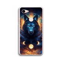 Wolf Dreamcatcher: Google Pixel 3 XL Transparant Hoesje