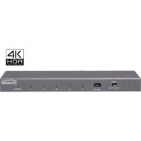 Marmitek Split 614 UHD 2.0 4 poorten HDMI-splitter 3D-weergave mogelijk, Met metalen behuizing, Ultra HD-geschikt, Met ingebouwde repeater 4096 x 2160 Pixel