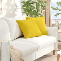 Sofa Kussens Lichtgeel Stof Sofa Kussens Lichtgeel Stof