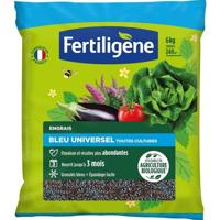 FERTILIGENE FBLEUBIO6 - Universele blauwe meststof 6 kg - Bloei en overvloedige oogsten - Voedt tot 3 maanden - Voor 240m²