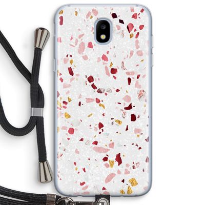 Terrazzo N°9: Samsung Galaxy J5 (2017) Transparant Hoesje met koord