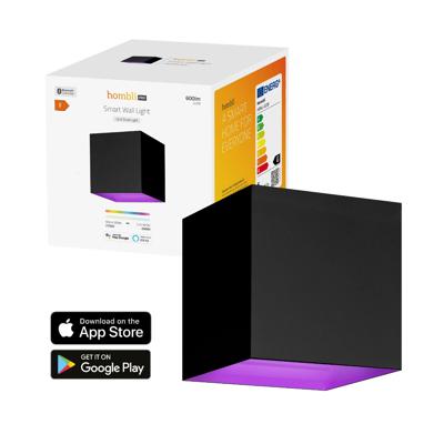 Smart Wall Light Black wandlamp - Hombli