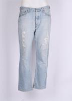 Vintage Straight Levi&apos;s 501 Light Blue size 34 / 28