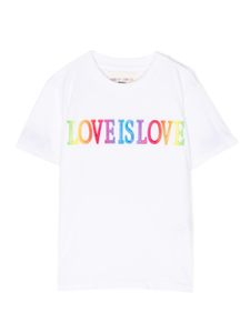 Alberta Ferretti Kids t-shirt en coton à logo imprimé - Blanc