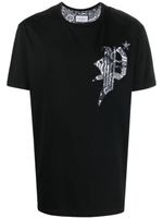 Philipp Plein t-shirt à motif cachemire - Noir