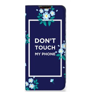 Motorola Moto E7 Power | E7i Power Design Case Flowers Blue DTMP