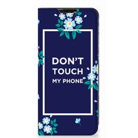 Motorola Moto E7 Power | E7i Power Design Case Flowers Blue DTMP - thumbnail