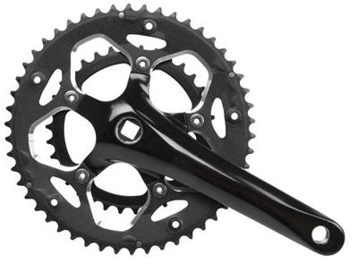 M-Wave Crankstel race dubbel 50/34t 10v compact (110mm)
