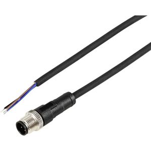 TRU COMPONENTS TC-12833220 Sensor/actuator aansluitkabel M12 Aantal polen (sensoren): 3 Stekker, recht 5 m 1 stuk(s)